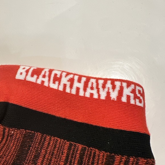 Chicago Blackhawks Red NHL Team Rise Up Socks Unisex Large 10-13 2 Packs Of 2 - Picture 5 of 8